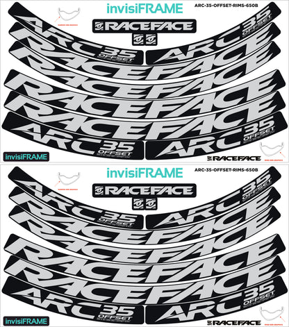 Raceface ARC 35 Offset 27.5 Decals