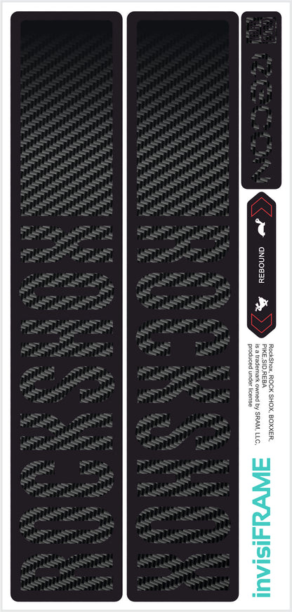 Rock Shox Recon Gold Silver Boost 2023 Decals