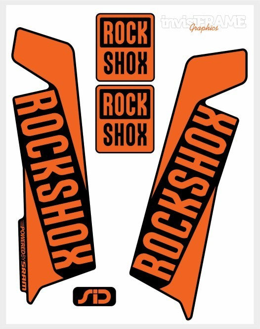 Rock Shox SID 2016 Decals