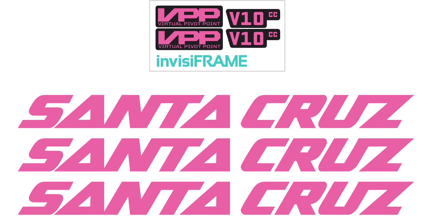 Santa Cruz V10 CC 2021 Decals