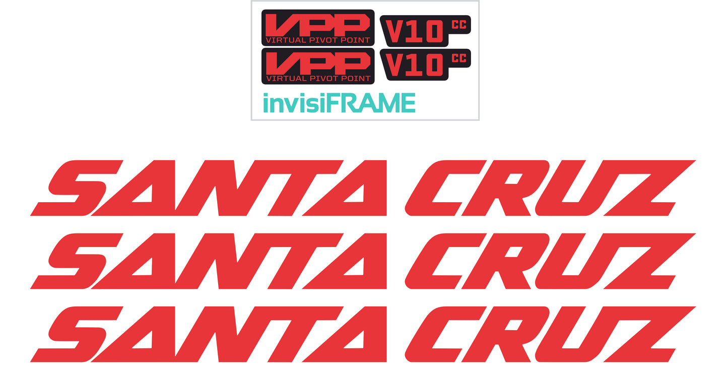 Santa Cruz V10 CC 2021 Decals