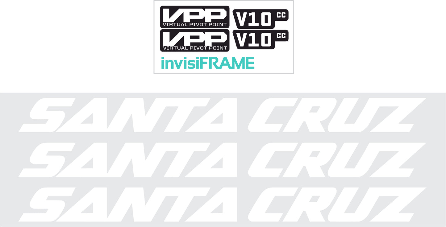 Santa Cruz V10 CC 2021 Decals