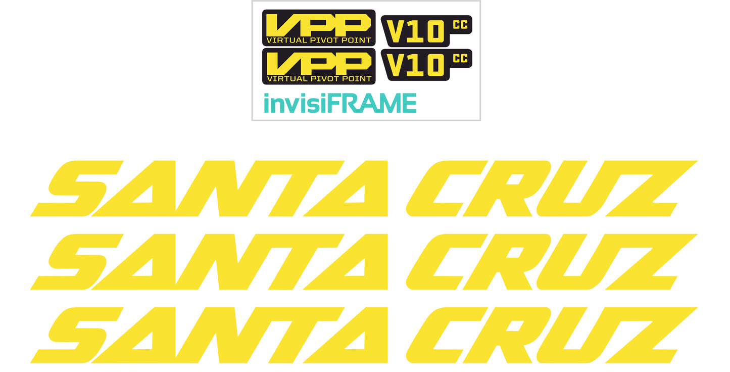 Santa Cruz V10 CC 2021 Decals