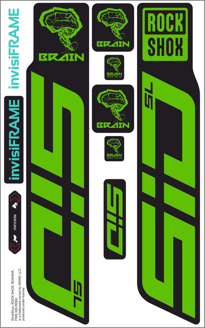 Rock Shox SID SL BRAIN 2025 Decals