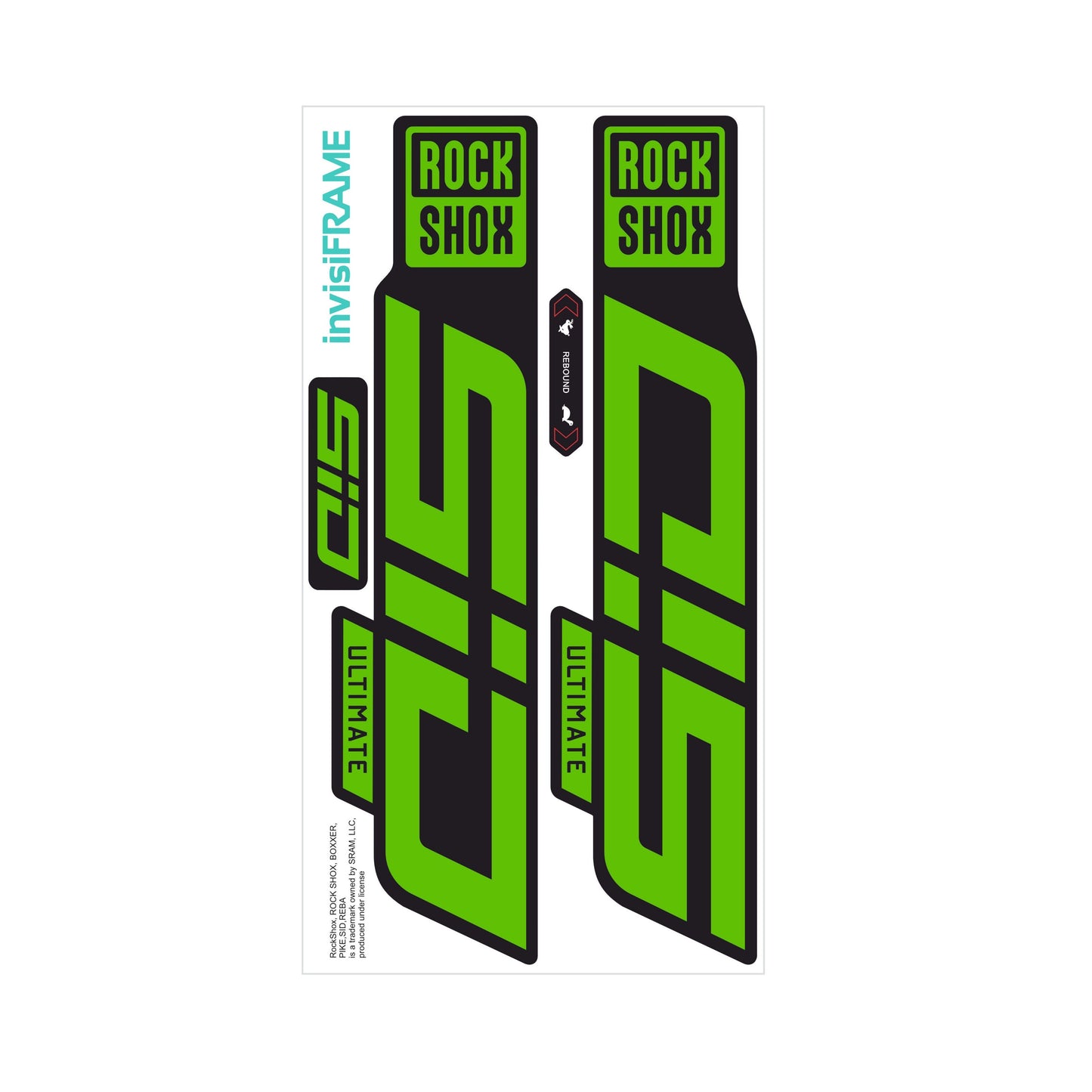 Rock Shox SID Ultimate 2025 Decals