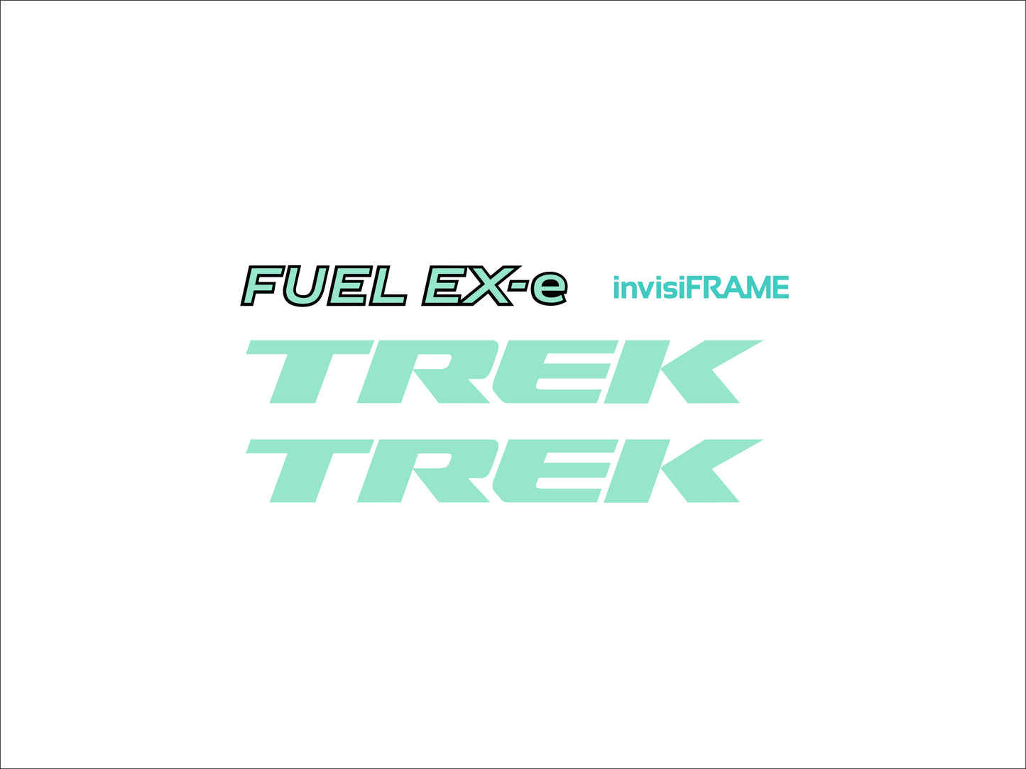 Trek Fuel Ex-e 2023 Decals