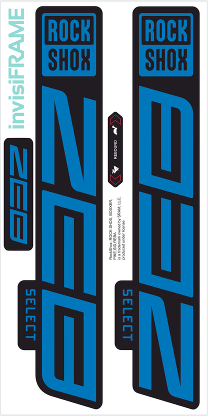 Rock Shox ZEB Select 2023 Decals