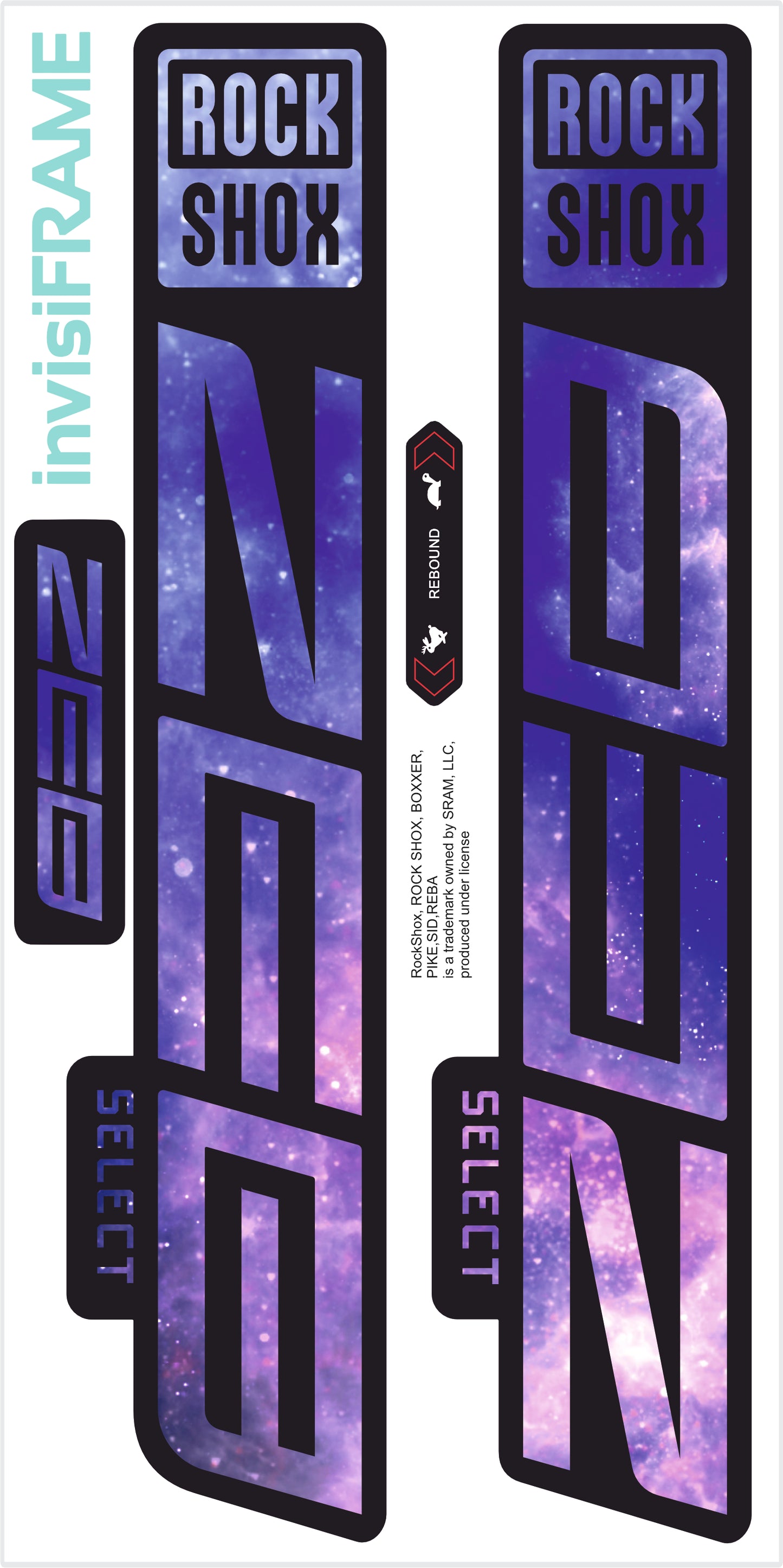 Rock Shox ZEB Select 2023 Decals