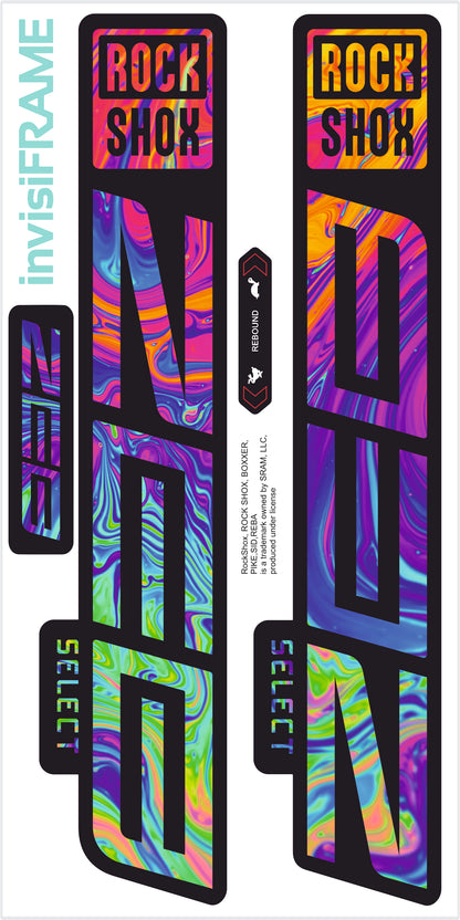 Rock Shox ZEB Select 2023 Decals