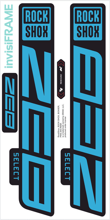 Rock Shox ZEB Select 2023 Decals