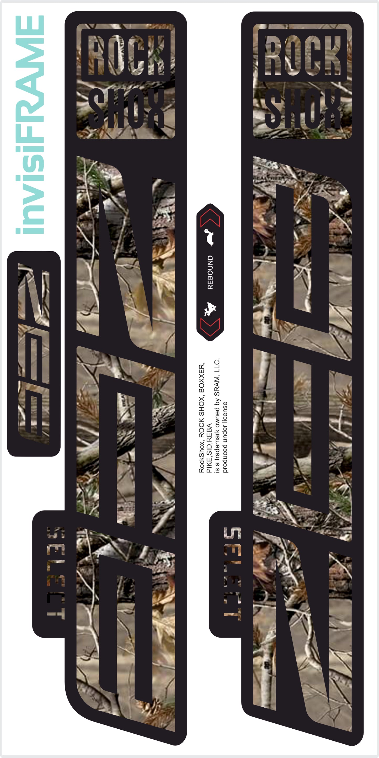 Rock Shox ZEB Select 2023 Decals