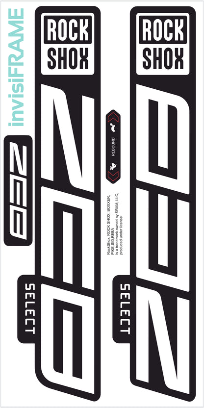 Rock Shox ZEB Select 2023 Decals