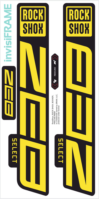Rock Shox ZEB Select 2023 Decals