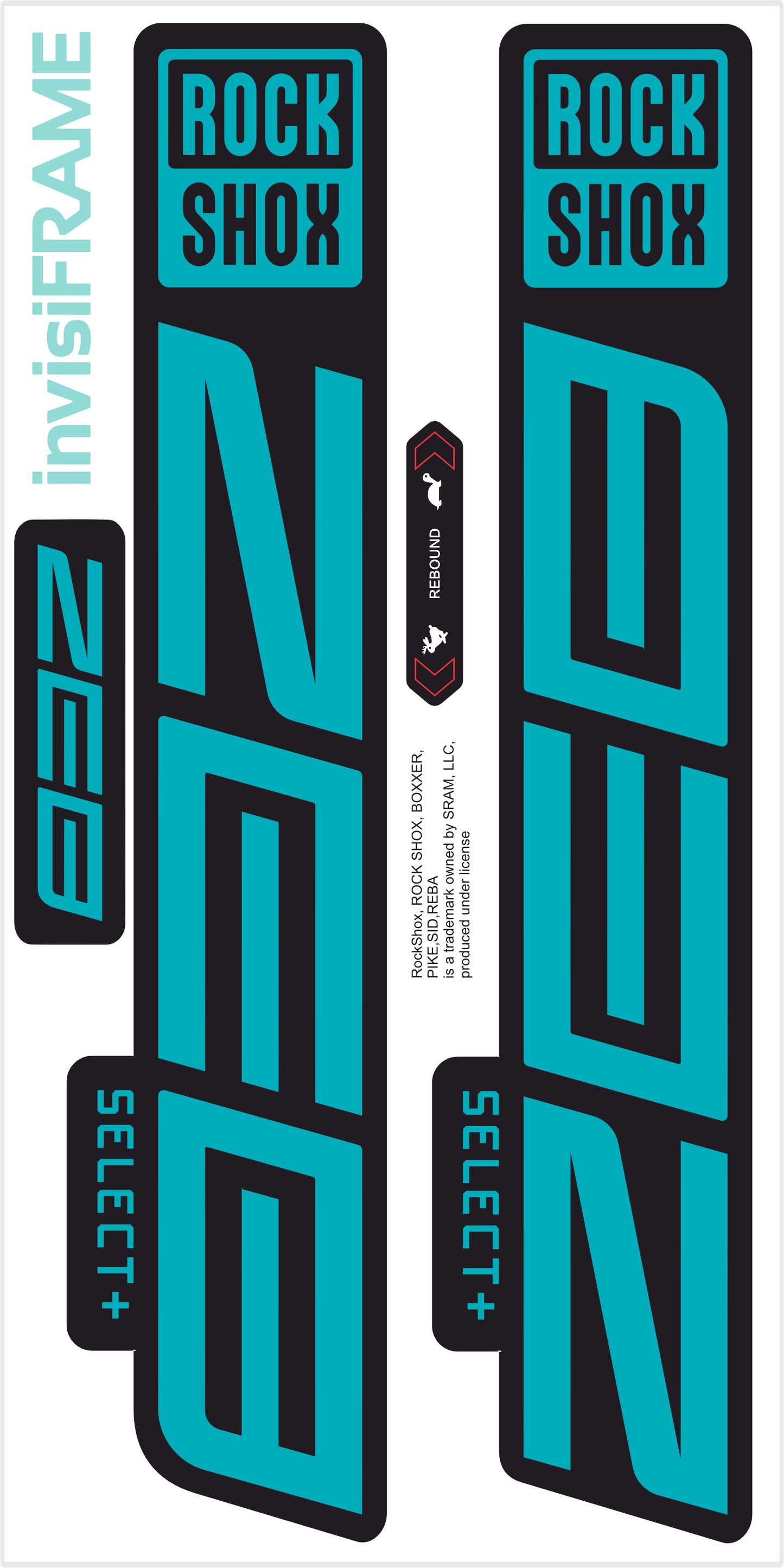 Rock Shox ZEB Select + 2023 decals