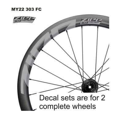 ZIPP 303 FIRECREST 2022 DECALS