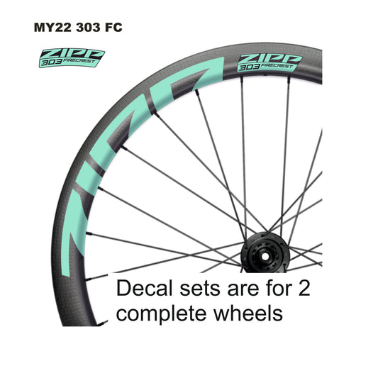 ZIPP 303 FIRECREST DISC 2022 DECALS