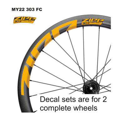 ZIPP 303 FIRECREST 2022 DECALS