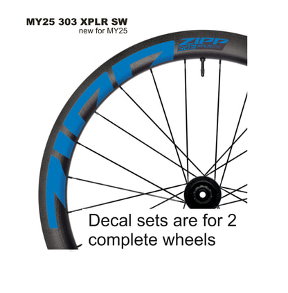 ZIPP 303 XPLR SW 2025 DECALS