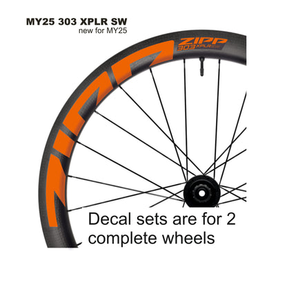 ZIPP 303 XPLR SW 2025 DECALS