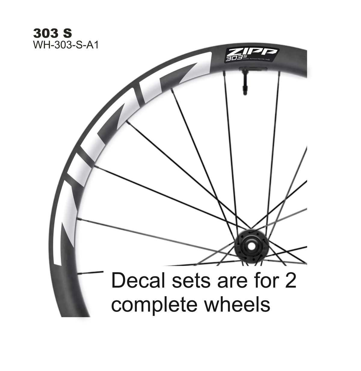 ZIPP 303 S 2025 DECALS
