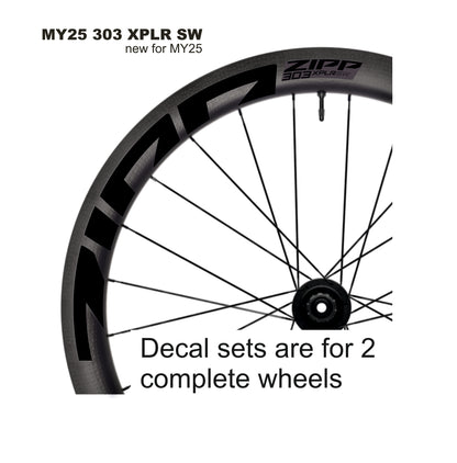ZIPP 303 XPLR SW 2025 DECALS