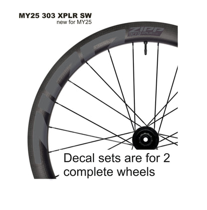 ZIPP 303 XPLR SW 2025 DECALS
