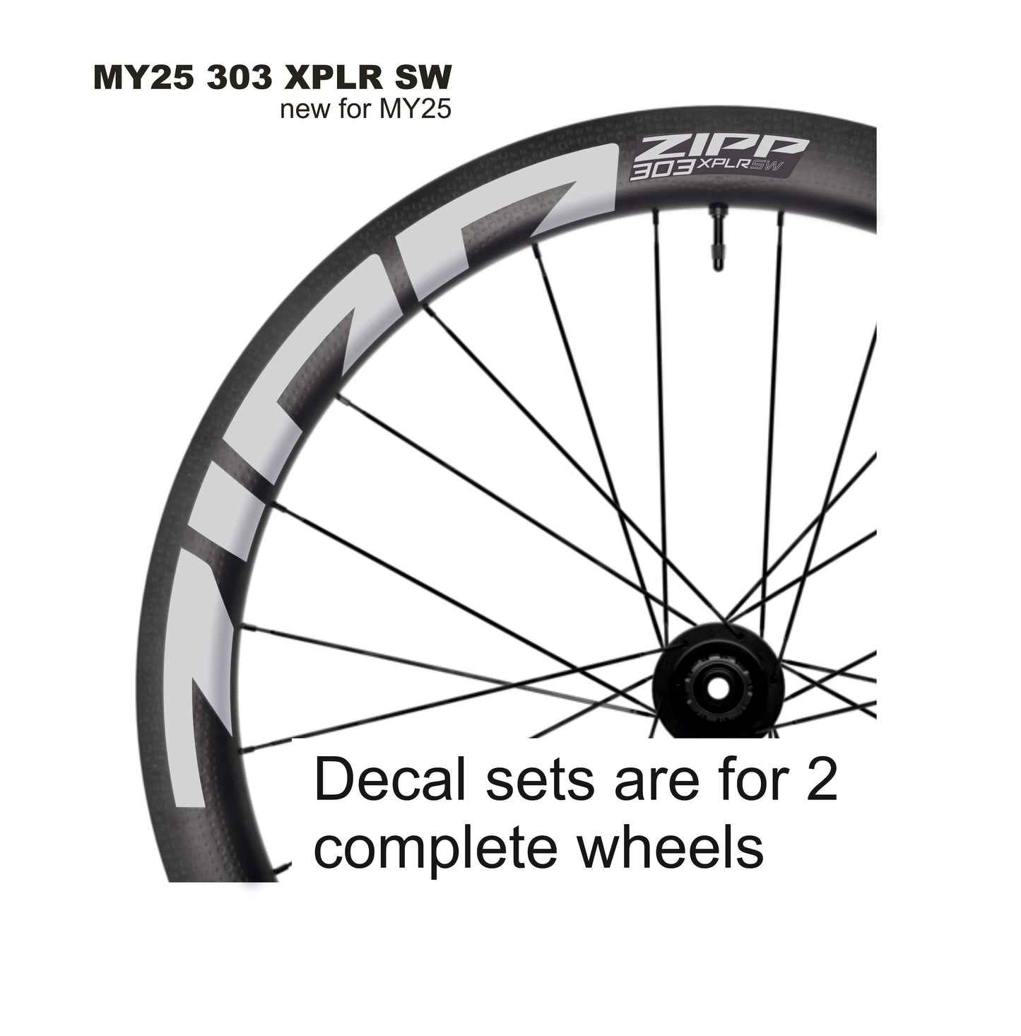 ZIPP 303 XPLR SW 2025 DECALS