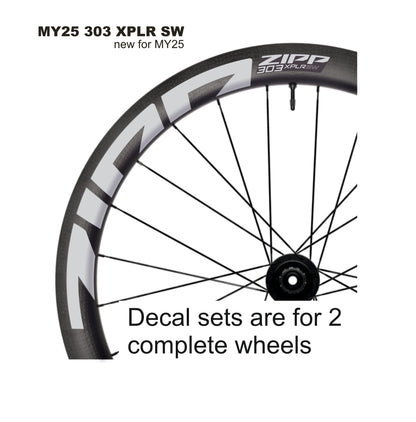 ZIPP 303 XPLR SW 2025 DECALS