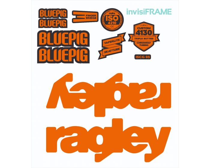 Ragley Bluepig And Race Steel 2021-2023 Decals