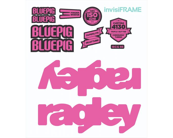 Ragley Bluepig And Race Steel 2021-2023 Decals