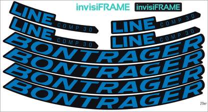 Bontrager Line Comp 30  x 2 Decals