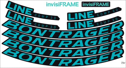 Bontrager Line Comp 30  x 2 Decals