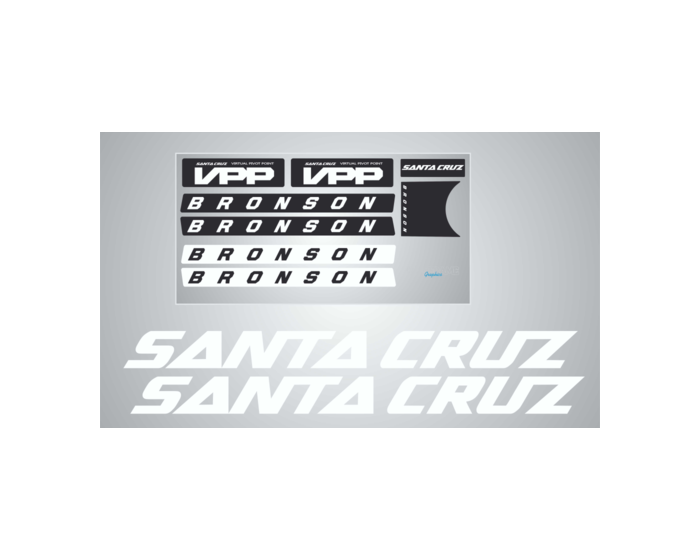 Santa Cruz Bronson 2017 Decals