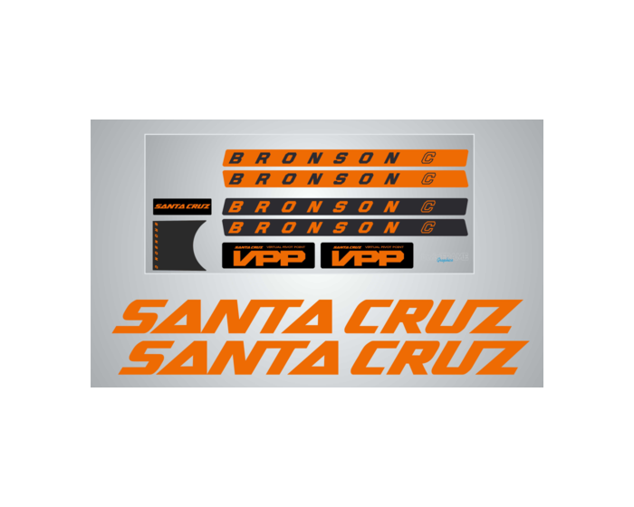 Santa Cruz Bronson C 2017 Decals