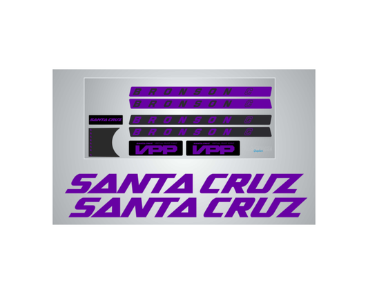 Santa Cruz Bronson C 2017 Decals