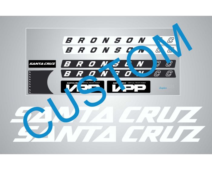 Santa Cruz Bronson CC 2017 Decals