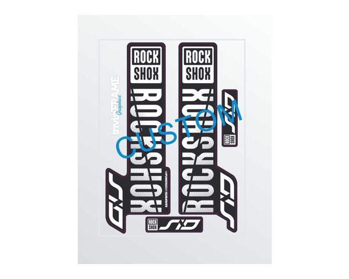 Rock Shox SID 2018 Decals