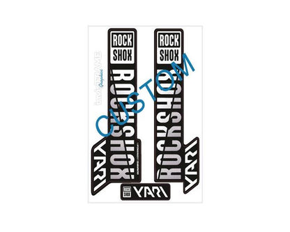 Rock Shox YARI 2018 Decals