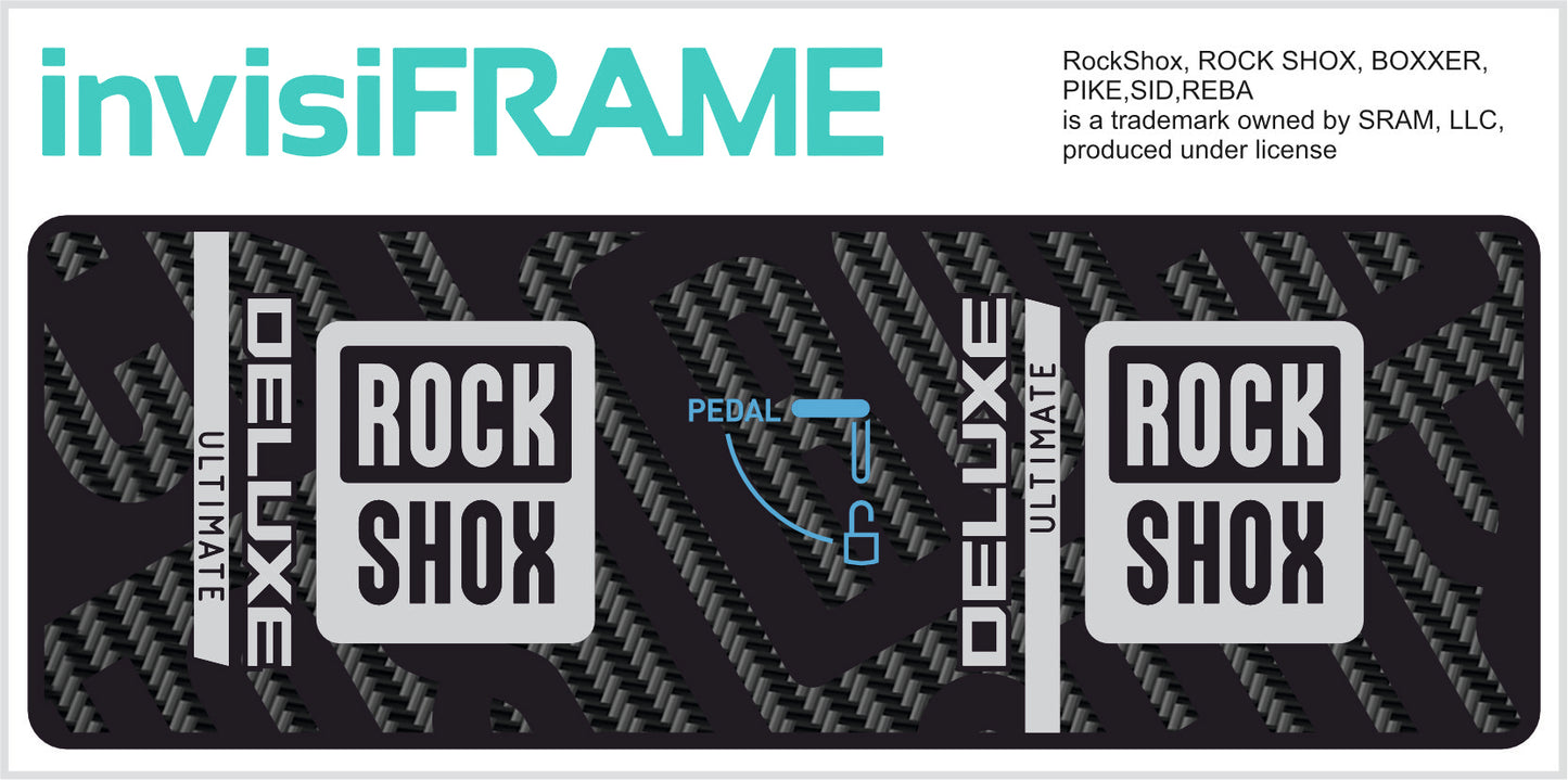 Rock Shox Deluxe Ultimate 2023 Decals