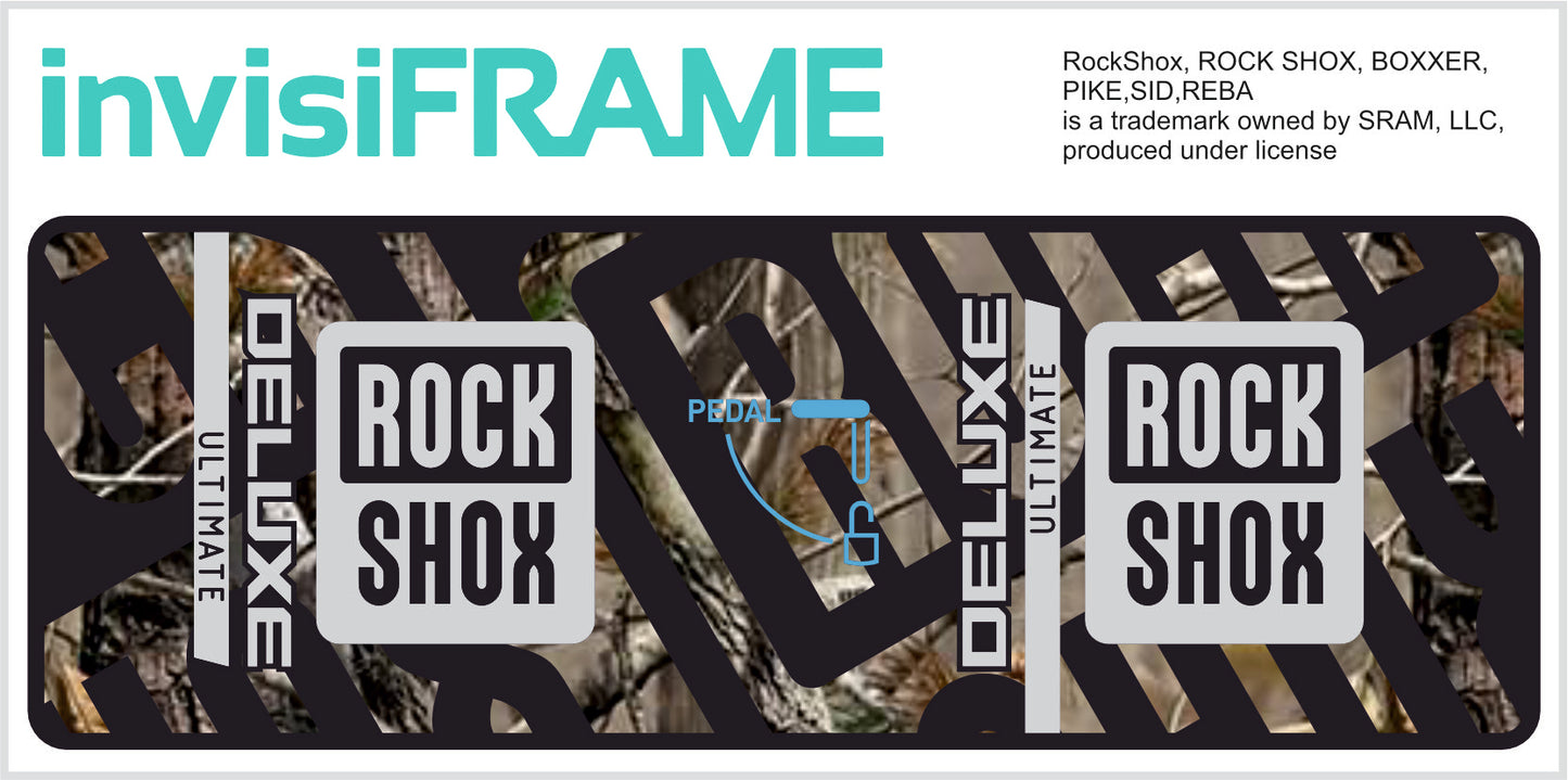 Rock Shox Deluxe Ultimate 2023 Decals