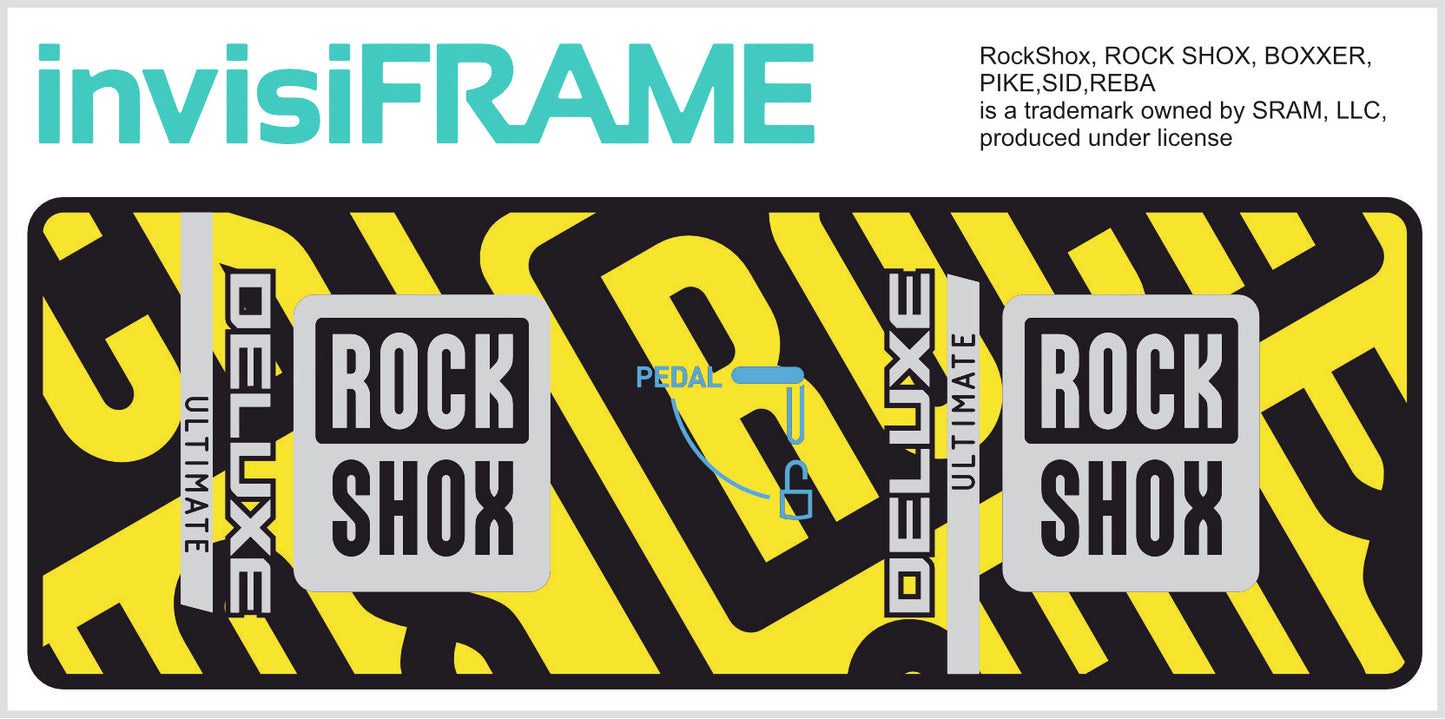 Rock Shox Deluxe Ultimate 2023 Decals