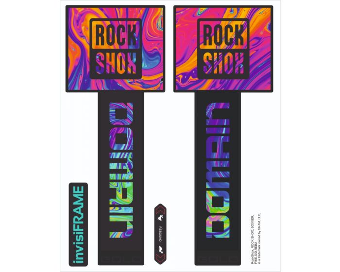 Rock Shox Domain Gold Diff 2025 Decals