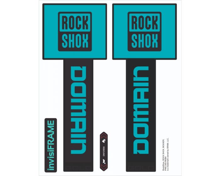 Rock Shox Domain Gold Diff 2025 Decals