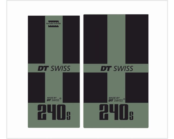 DT Swiss 240 Boost Hub Decals