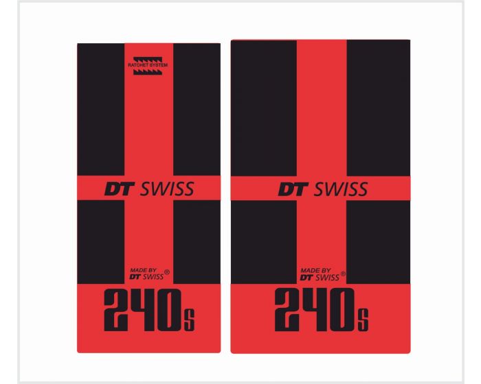 DT Swiss 240 Boost Hub Decals