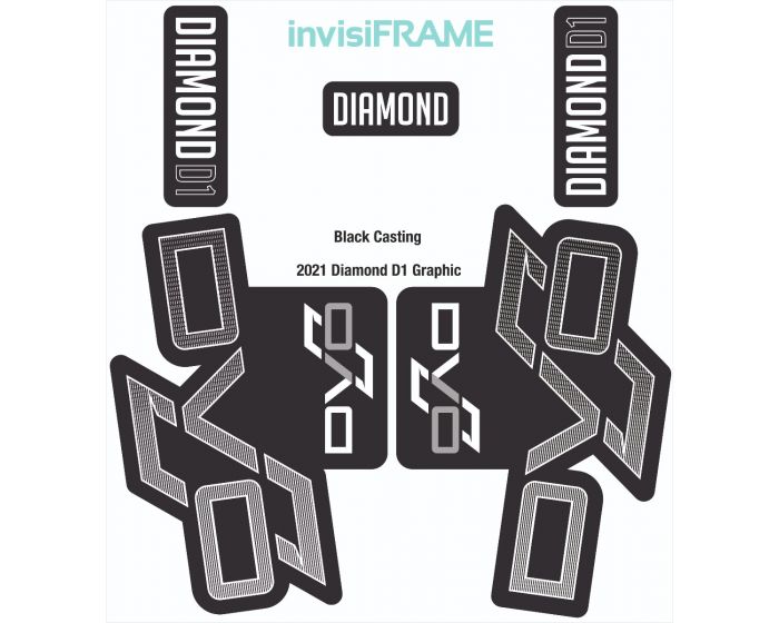 DVO Diamond D1 Black Casting Decals 2021