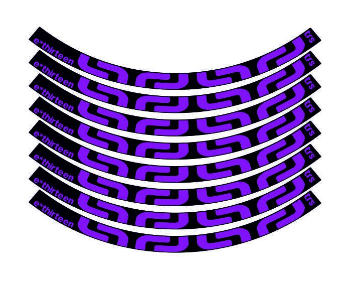 E*Thirteen TRS+ Rim x8 Decals
