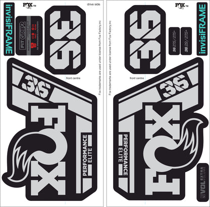 Fox 36 Performance Elite 2021 Decals