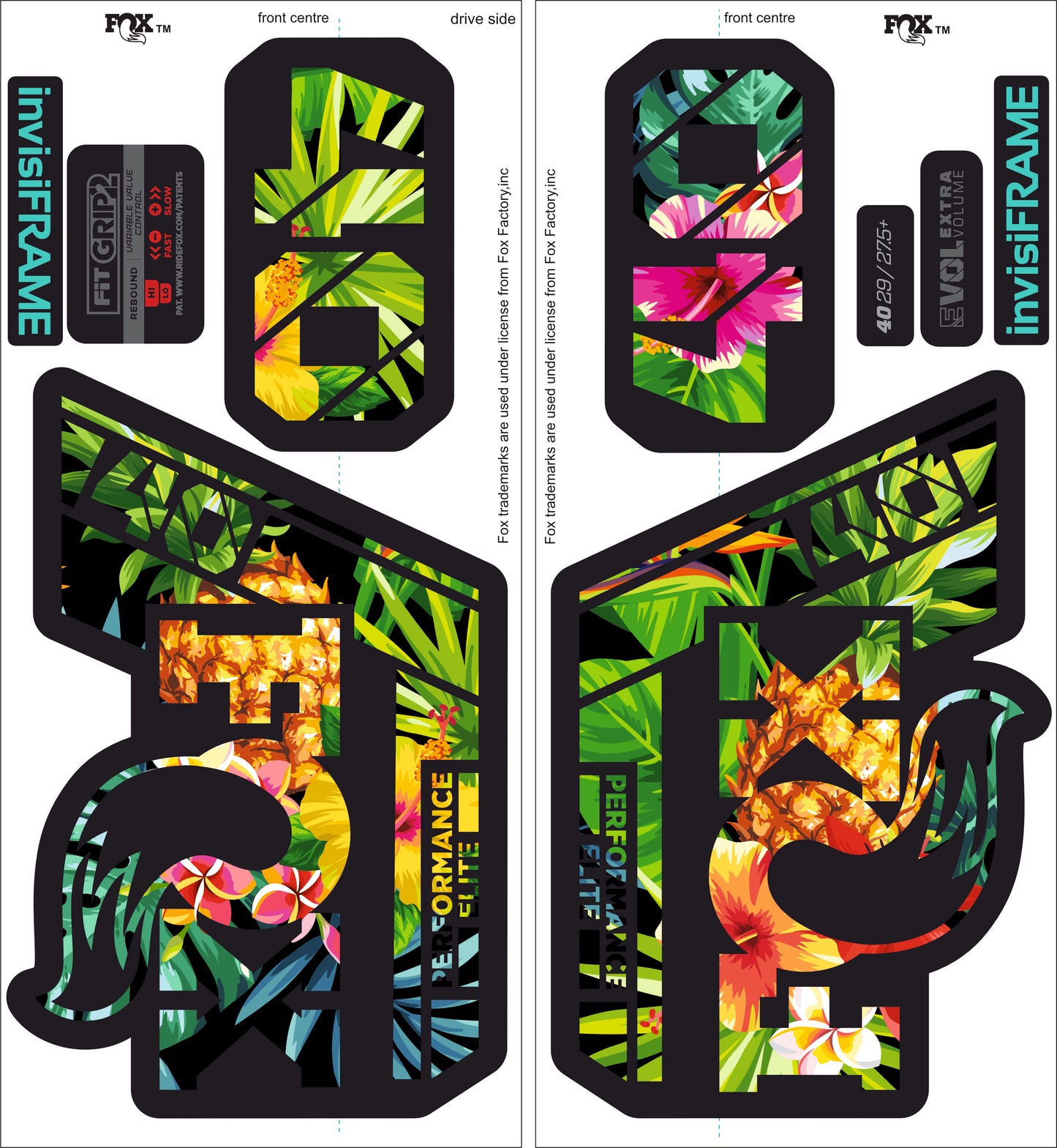 Fox 40 Performance Elite 2021 Decals