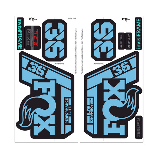 Fox 36 Performance Elite 2021 Decals